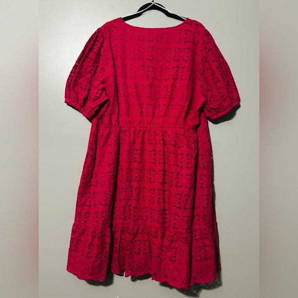 Estelle Eyelet Floral Milena Dress Size 3X (22W) NWT - Picture 7 of 9